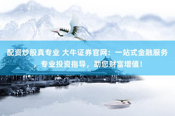 配资炒股真专业 大牛证券官网：一站式金融服务，专业投资指导，助您财富增值！